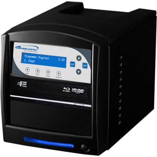 SHARKBLU HDD TO 1 BLU-RAY DUPLICATOR WITH 2TB HDD & USB 3.0 MFCP & BD COPY PROTE