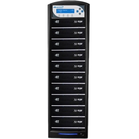 SHARKBLU HDD TO 10 BLU-RAY DUPLICATOR WITH 2TB HDD & USB 3.0 MFCP & BD COPY PROT