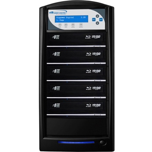 SHARKBLU HDD TO 5 BLU-RAY DUPLICATOR WITH 2TB HDD & USB 3.0 MFCP & BD COPY PROTE