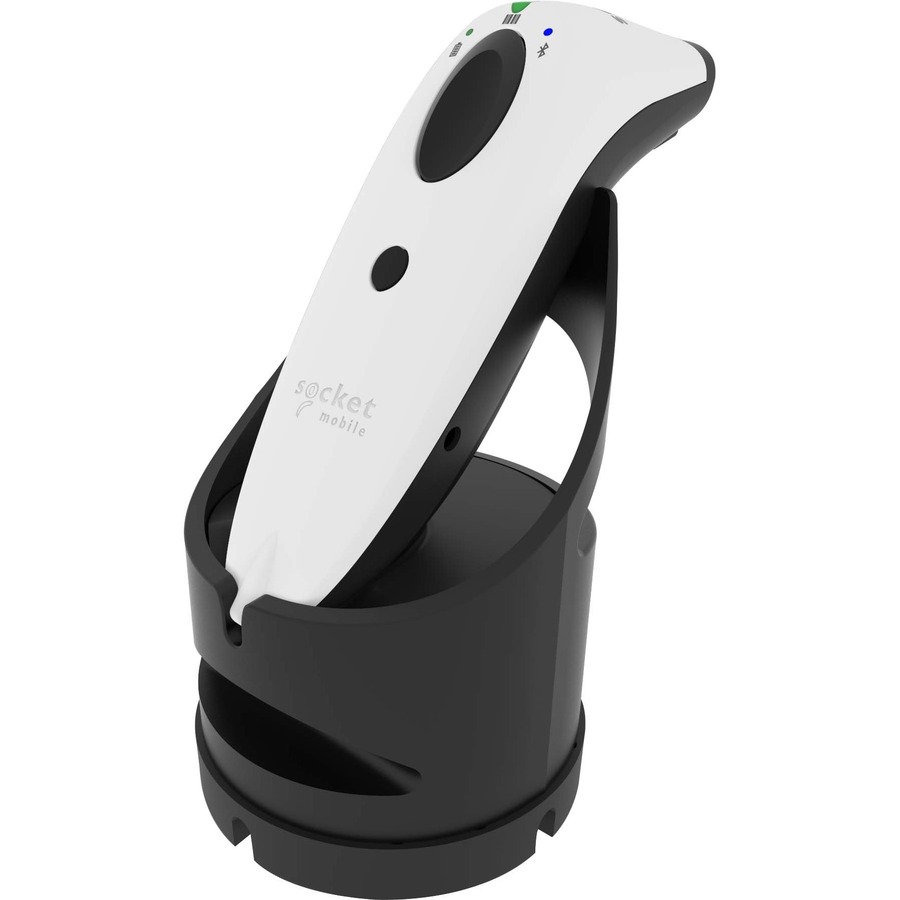 Socket Mobile SocketScan S740 Barcode Reader, White/Black Dock | POS