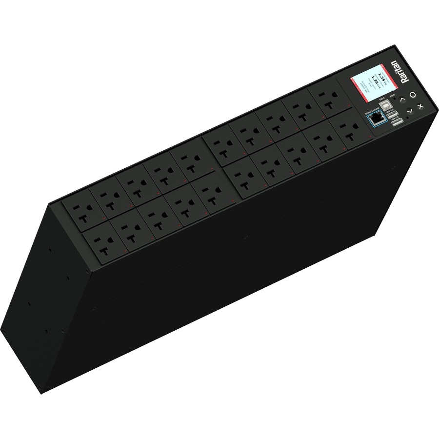 SWITCHED, METERED BY OUTLET LEVEL PDU, 1PH, 120V AC, 15A (12A RATED); 20 OUTLETS