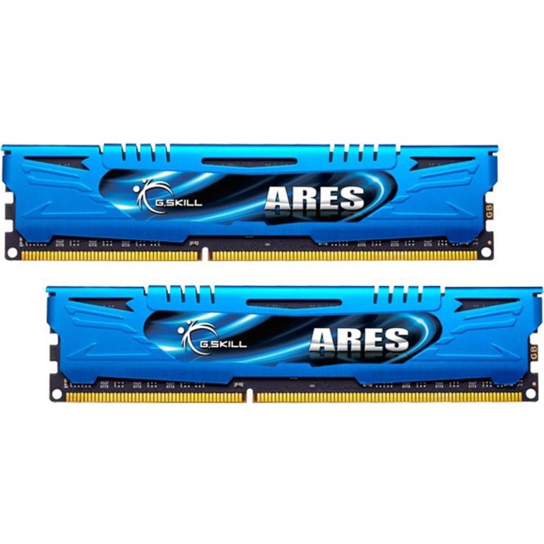 G.SKILL Ares 16GB (2x8GB) DDR3 2133MHz CL10 Blue 1.6 V UDIMM - Desktop Memory -  (F3-2133C10D-16GAB)