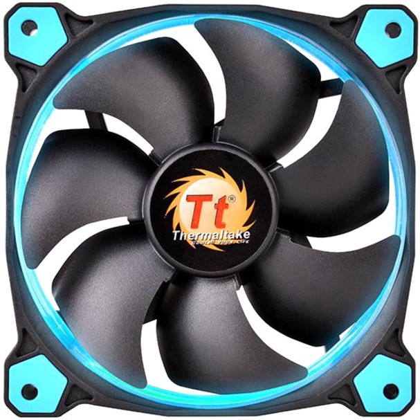 RIING 120MM CASE/RAD FAN, BLUE, 3 PACK