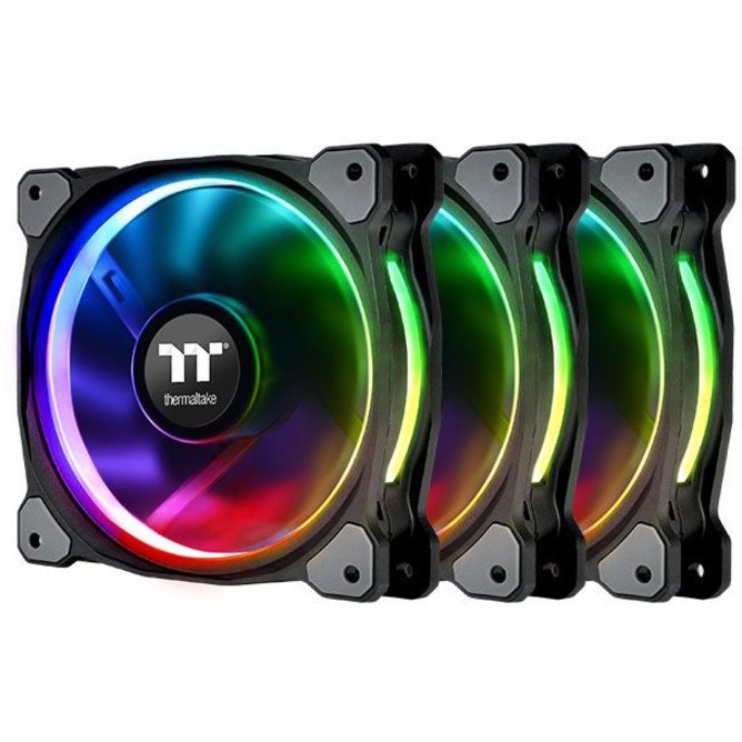 RIING PLUS 140MM RGB CASE FAN- 3 PACK
