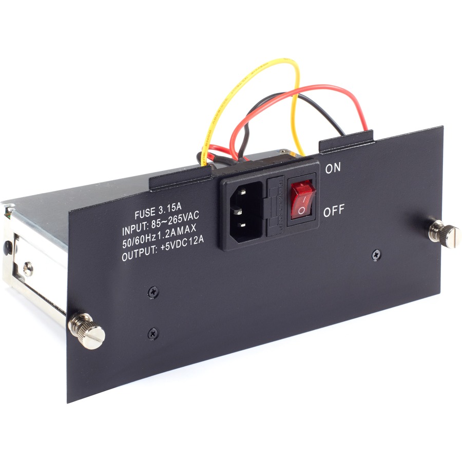 POWER SUPPLY - LEFT, COPPER TO FIBER MEDIA CONVERTER CHASSIS
