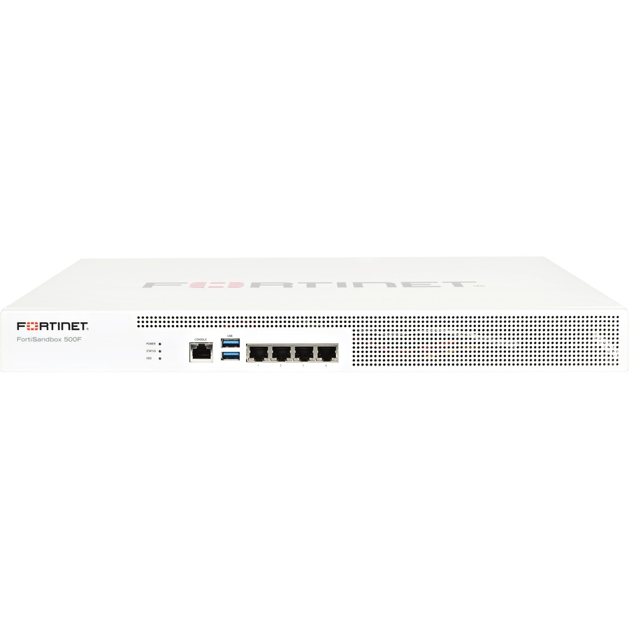 FORTINET FORTISANDBOX 500F - SANDBOXING APPLIANCE - 4 X GE RJ45, 1 WIN10, 1 WIN7