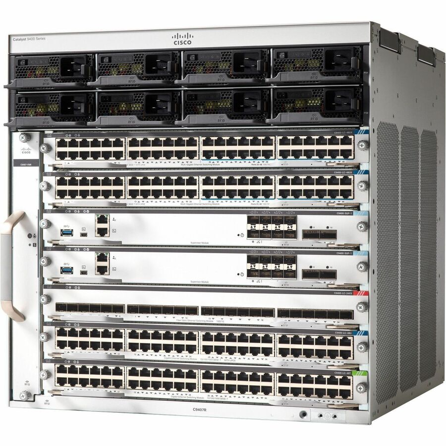 FED ONLY, C9400 7 SLOT, 1XSUP, 2XC9400-LC-48U, DNA-A LIC