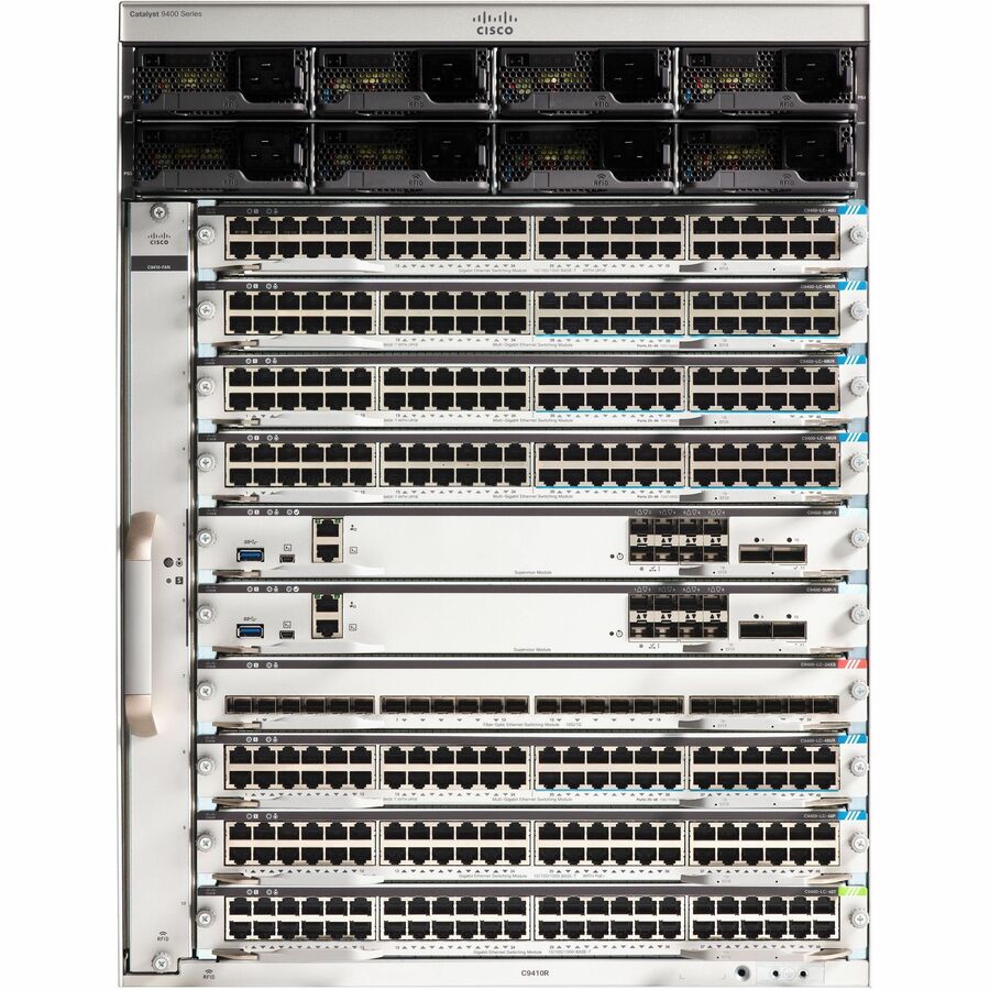 FED ONLY, C9400 10 SLOT,1XSUP, 2XC9400-LC-48U, DNA-A LIC
