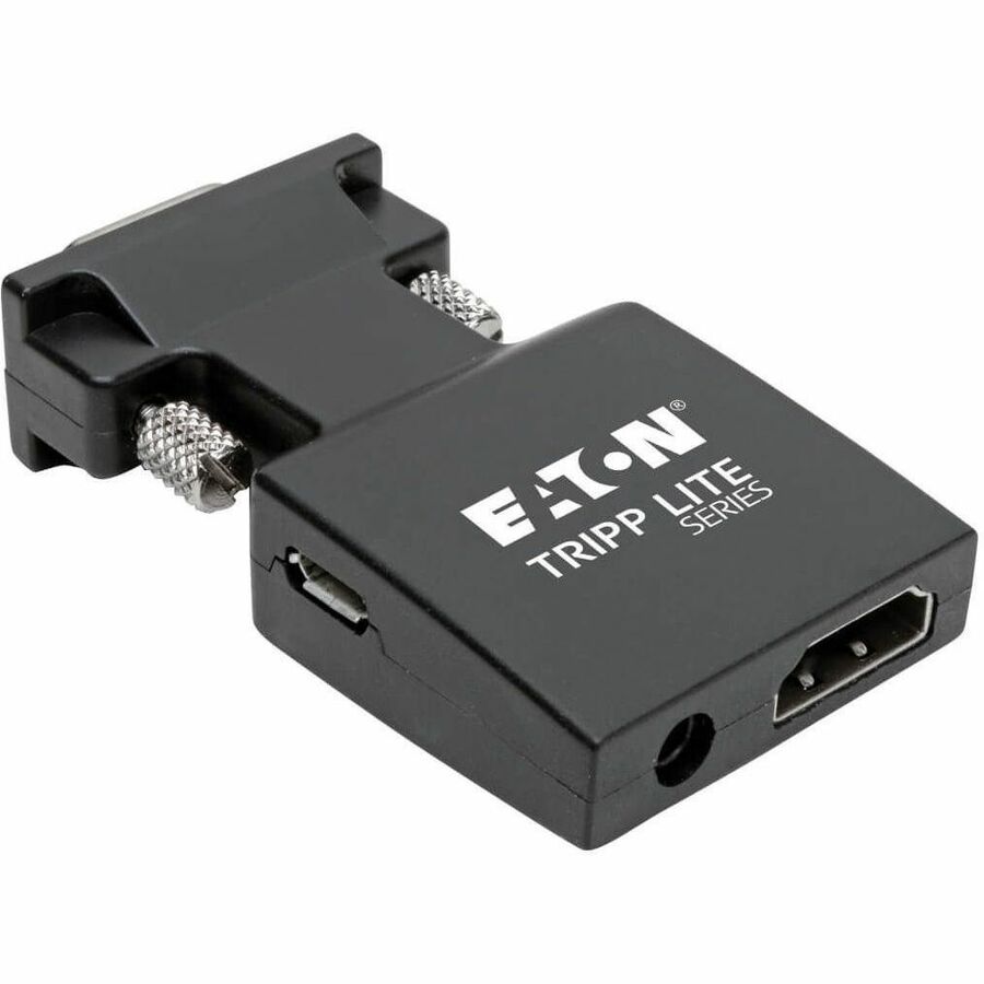 EATON TRIPP LITE SERIES HDMI TO VGA ACTIVE ADAPTER VIDEO CONVERTER WITH AUDIO (F