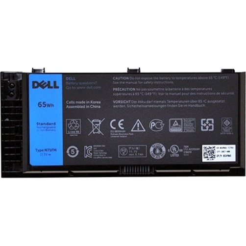 TOTAL MICRO BATTERY, DELL PRECISION 3510, 7510, 7710 - 6-CELL 65WHR