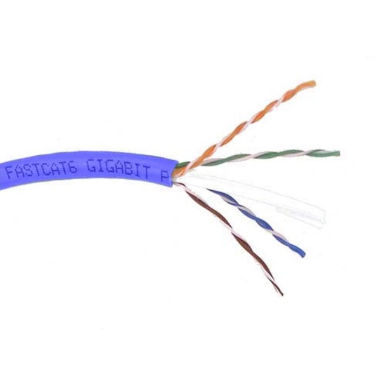CAT6 SOLID BULK CABLE 4PR 24