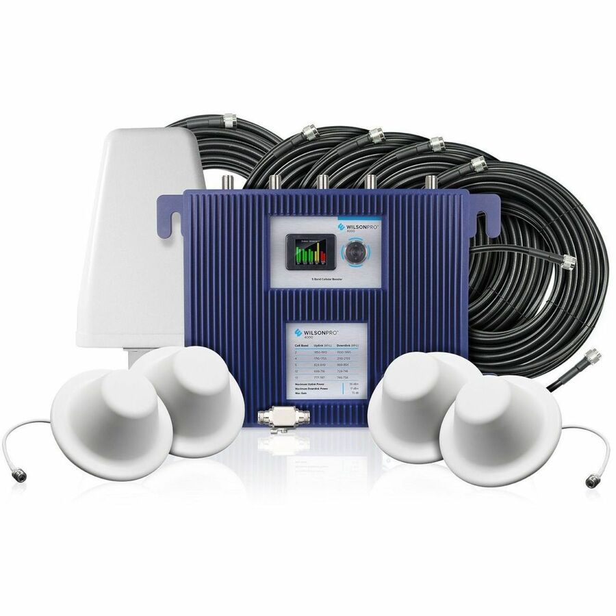 WILSONPRO 4000 INCL 5BAND AMP W/XDR TECH AND AN INTEG POWER SUPP
