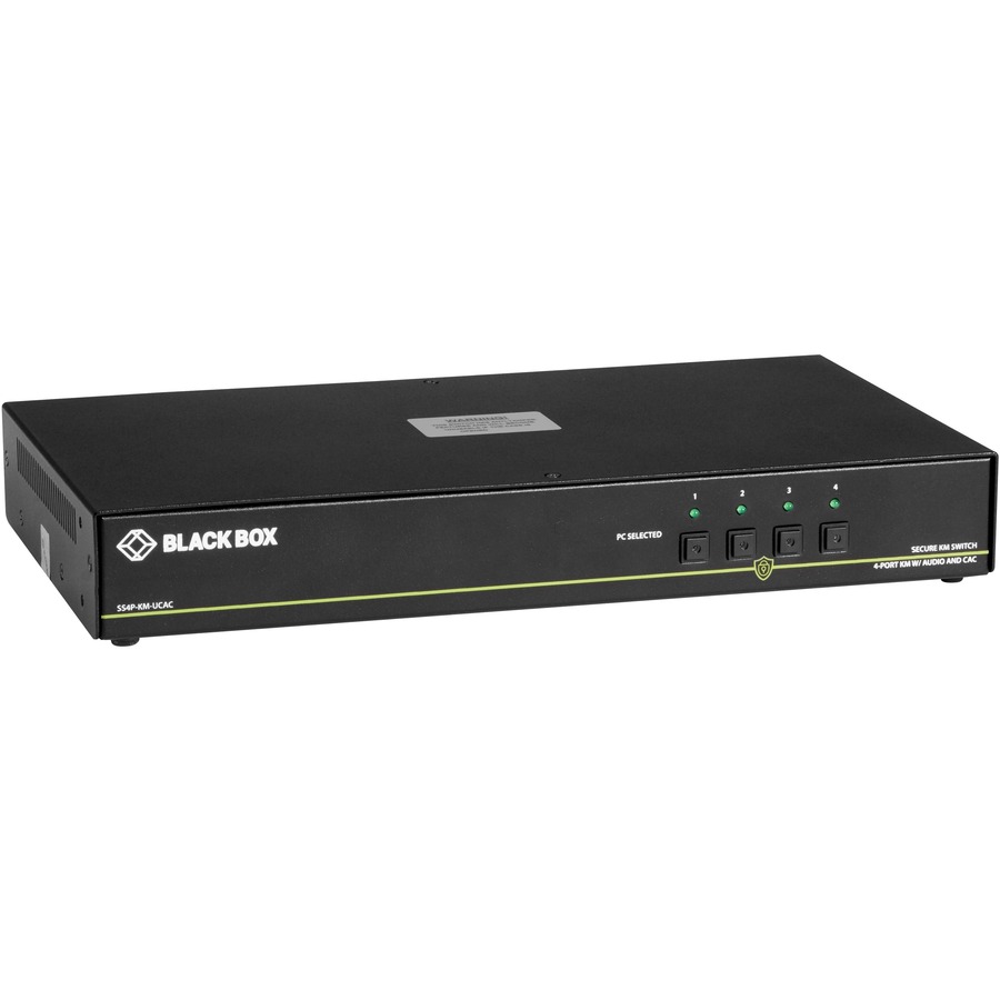 THE BLACK BOX SECURE KM SWITCHES ALLOW A SINGLE OPERATOR TO CONTROL UP TO EIGHT