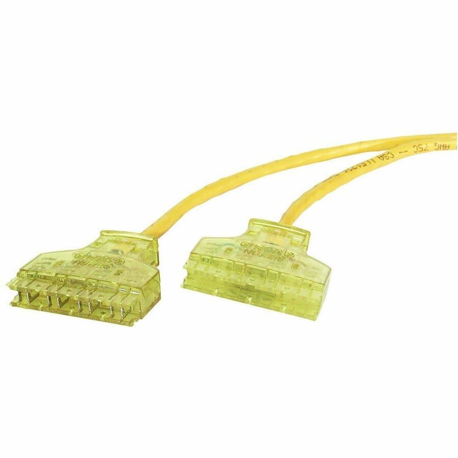 P-CORD, CAT6,6-110/6-110,YL,7FT
