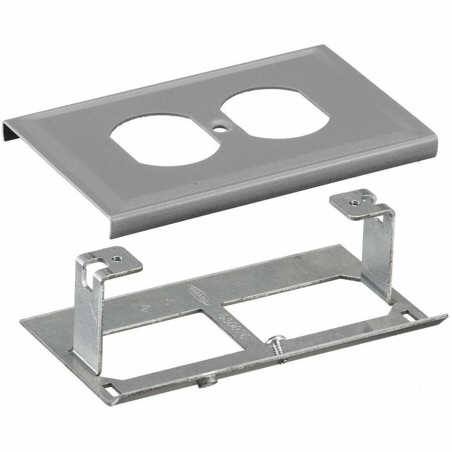 RACEWAY, PLT, DUP OPG, HBL3000 SER, GY - SCRATCH RESISTANT FINISH - REMOVABLE CO