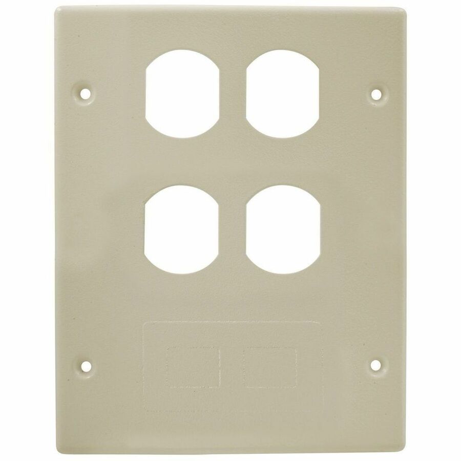 RACEWAY, PLT, 3G 2DUP 1MOD, HBL6750, IV - COVER PLATES HELP TO CONCEAL UNSIGHTLY