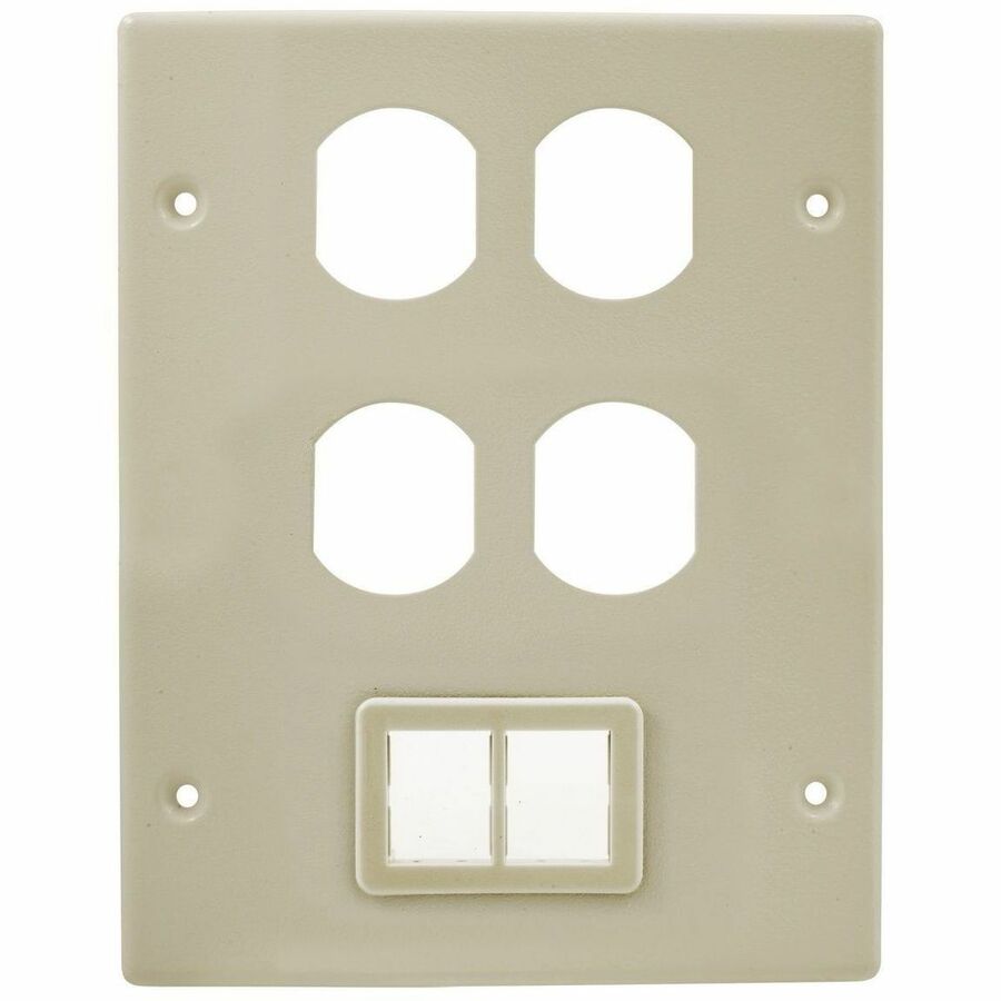 RACEWAY, PLT, 2G 1DUP 1TRJ, HBL6750, IV - COVER PLATES HELP TO CONCEAL UNSIGHTLY
