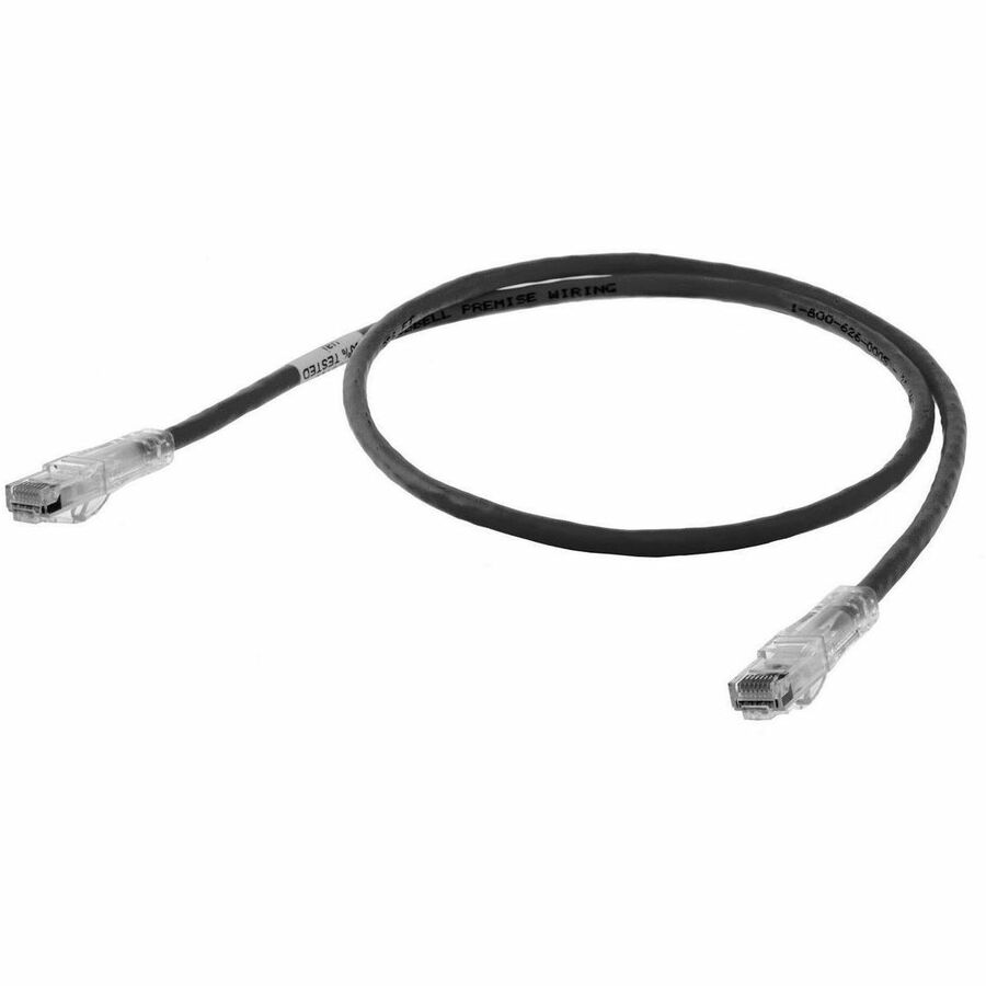 P-CORD, NEXTSPEED,CAT6,SLIM,BK,20FT