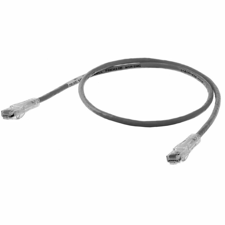 P-CORD, NEXTSPEED,CAT6,SLIM,GY,3FT