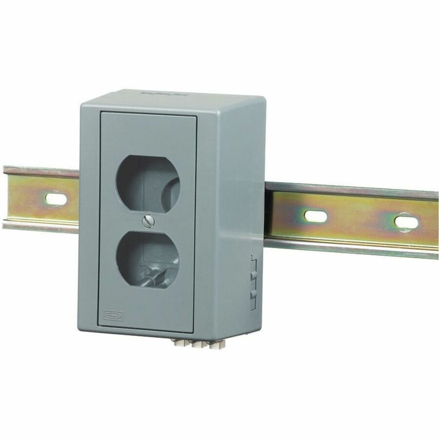 DIN-RAIL BOX, HI-IMPACT, TELECOM