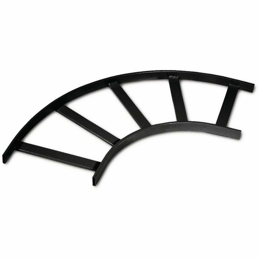 CABLEMGT, LAD-RCK,FLAT TURN,24W,BK
