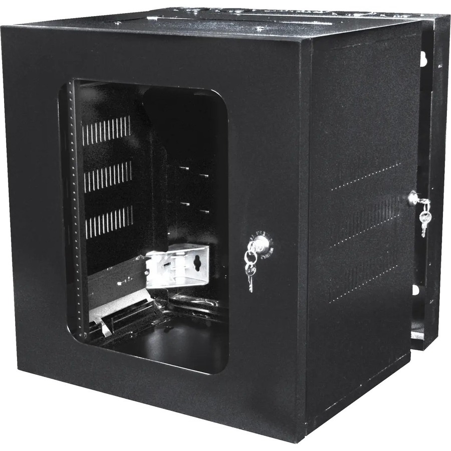 CABINET, QUADCAB,WALLMNT,2HX36D,WIN,BK