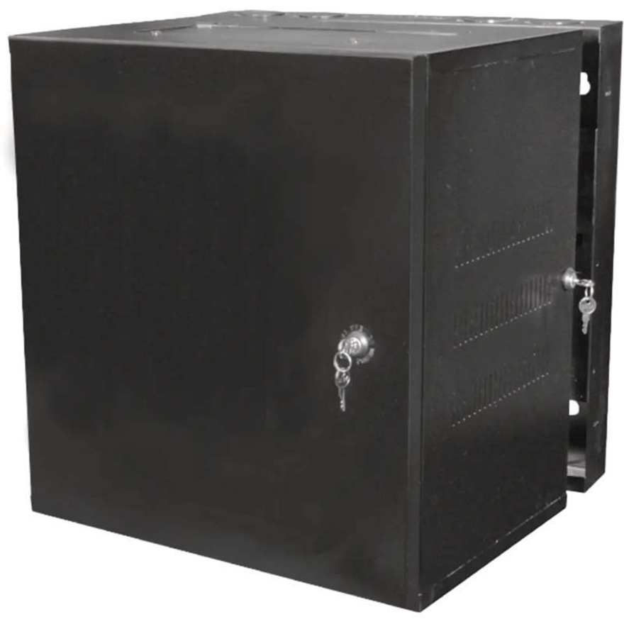 CABINET, QUADCAB,WALLMNT,2HX26D,SOL,BK