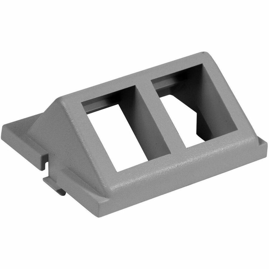 ISTATION MODULE, ANG,2PORT,UNLD,1.5U,GY