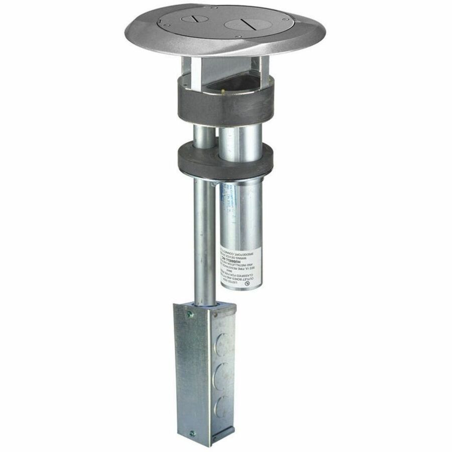 S1 FRPT, FURN FEED, 1-PC, GY W/JBOX