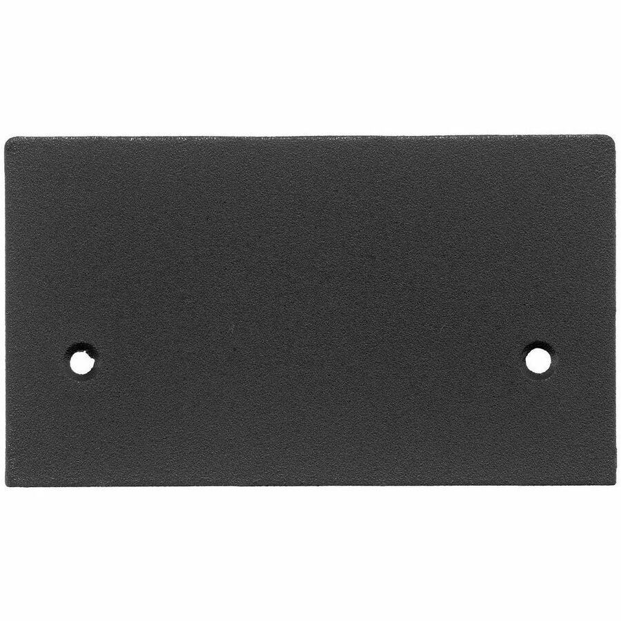 PEDESTAL FACE PLT, BLANK, BK