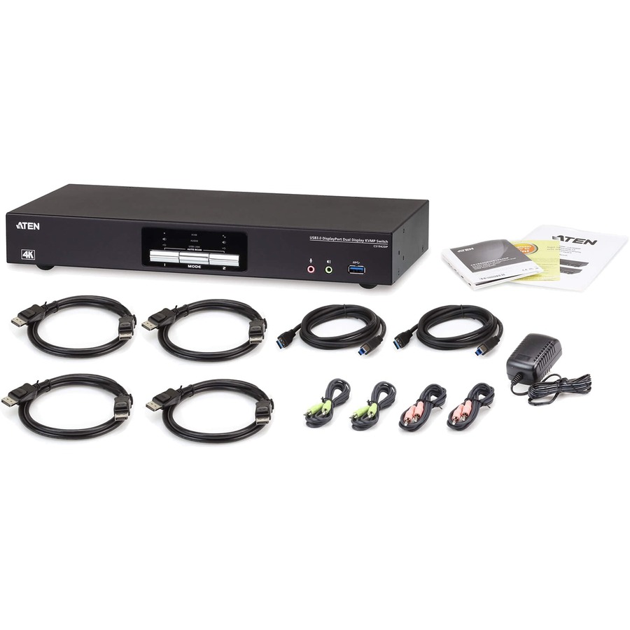 2Port USB 3.0 DualDisplay KVMP