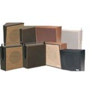 ONE-WAY, AMPLIFIED WALL SPEAKER, BLACK