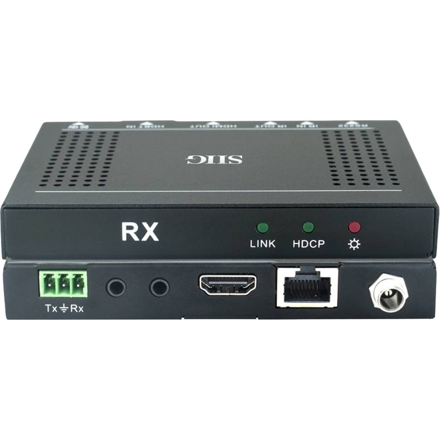 AUDIO SUPPORT RECEIVES HDMI AUDIO AND VIDEO SIGNALS TRUE 4K PERFORMANCE POH UP T