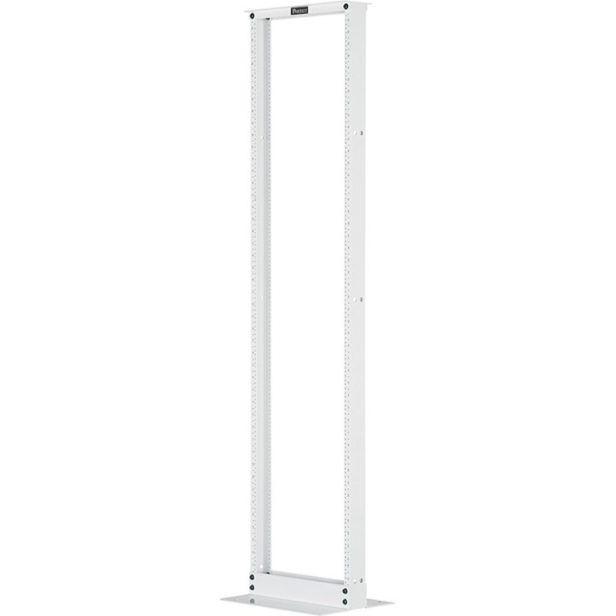 RACK 2 POST 84IN TALL WHT
