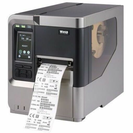 WASP WPL618 INDUSTRIAL BARCODE PRINTER, 18 IPS, 203 DPI