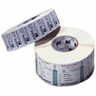 Label, Paper, 2.25x0.75in (57.2x19.1mm); Tt, Z-Select 4000t, High Performance Coated, Permanent Adhesive, 3in (76.2mm) Core, 7995/Roll, 4/Box, Plain