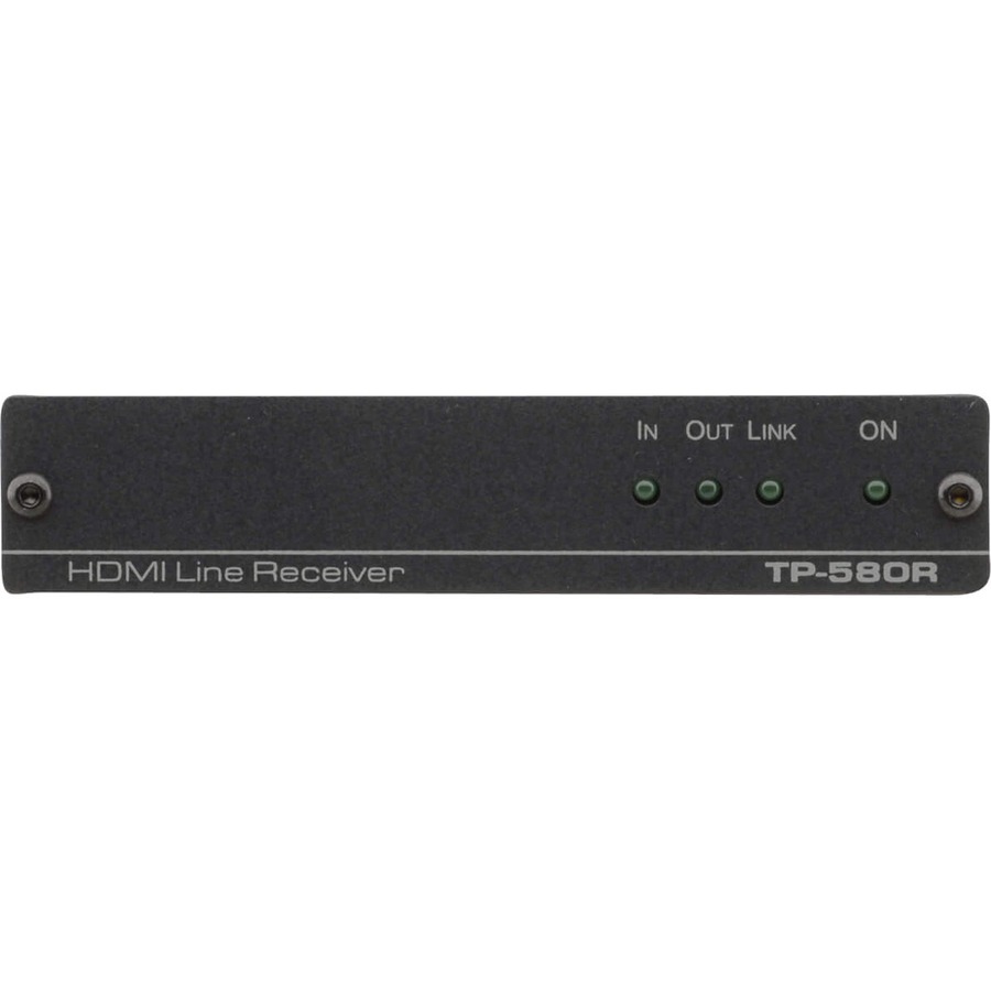 THE TP-580R IS A 4K UHD, TWISTED PAIR RECEIVER FOR HDMI, BIDIRECTIONAL RS-232 AN