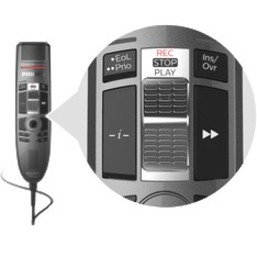Philips Speech Professional Sps Speechmike Premium Touch Slide Switch