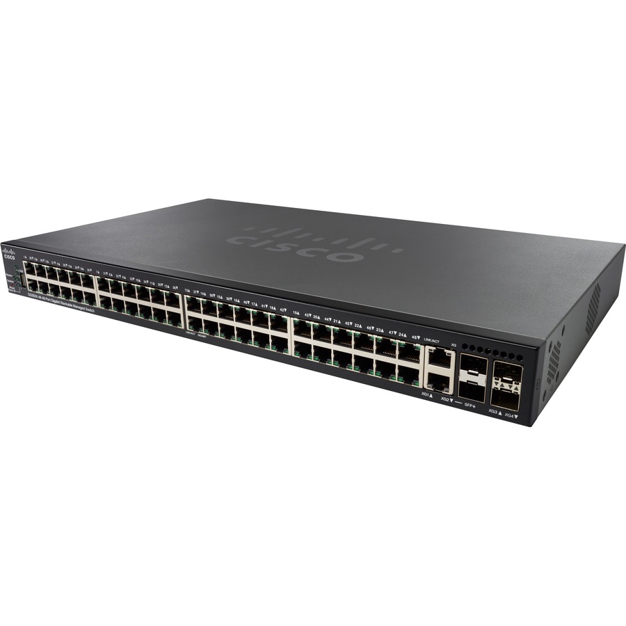 CISCOSG350X-48P48-PRTGIGABITPOESTCKBLSWITCH REMANUFACTURED