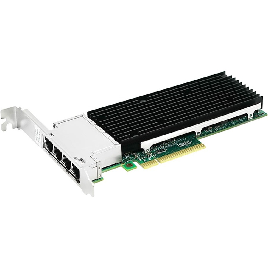 AXIOM 10GBS QUAD PORT RJ45 PCIE 3.0 X8 NIC CARD - PCIE34RJ4510-AX - JUMBO FRAMES