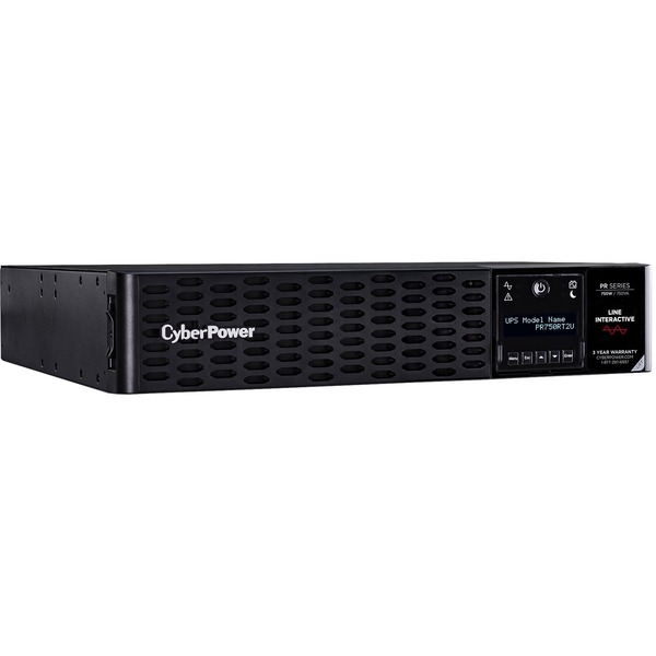 CyberPower PR750RT2U Smart App 750VA Battery-Backup UPS - Tower/Rackmountable (PR750RT2U)