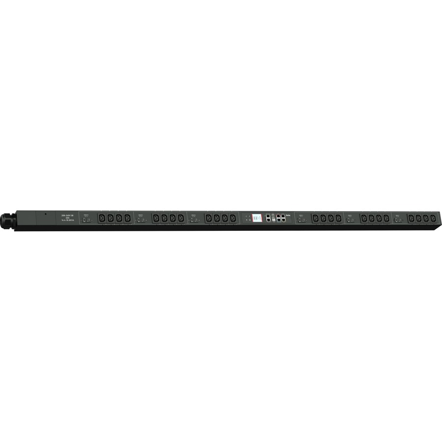 3PH, 208V AC, 50A (40A/PH RATED); 24 OUTLETS: 24X C13;