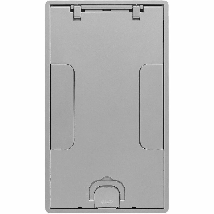 2/4G TILE CVR, FLUSH, ALUMINUM POWDER