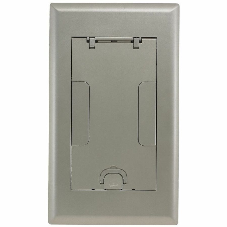 2G AFB CVR, FLUSH, NICKEL POWDER, SURFACE STYLE WITHOUT COVER INSERT 180 DEGREE