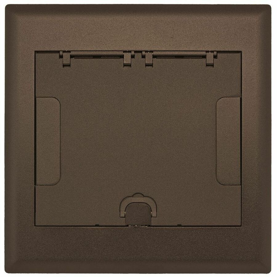 4G AFB CVR, FLUSH, BRONZE POWDER, SURFACE STYLE WITHOUT COVER INSERT, 180 DEGREE