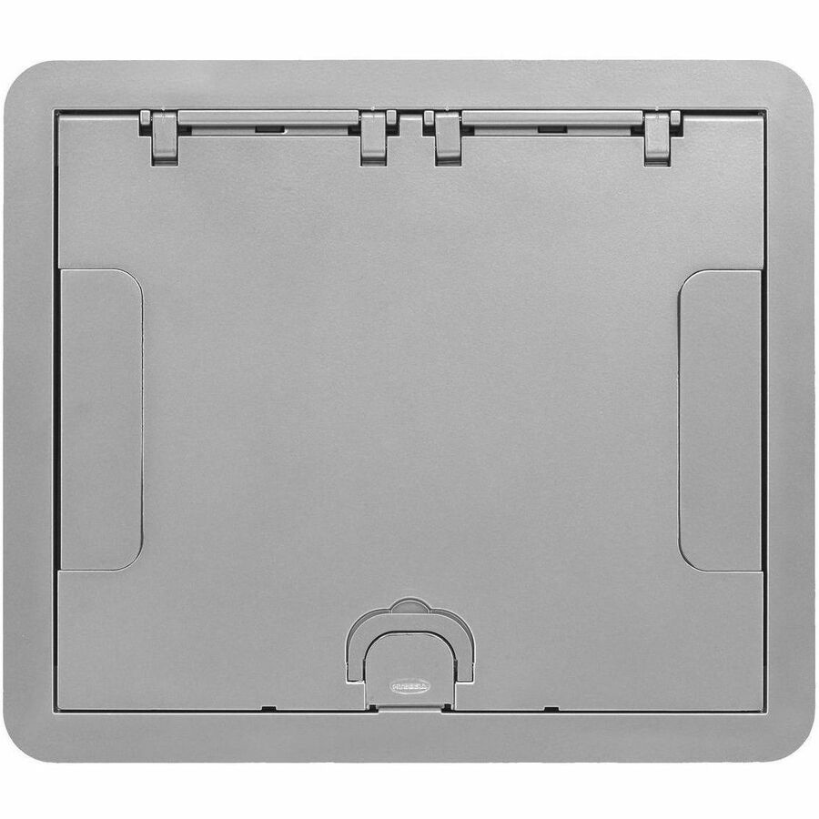 6/10G CARPET CVR, FLUSH, ALUMINUM POWDER, SURFACE STYLE WITHOUT COVER INSERT, 18