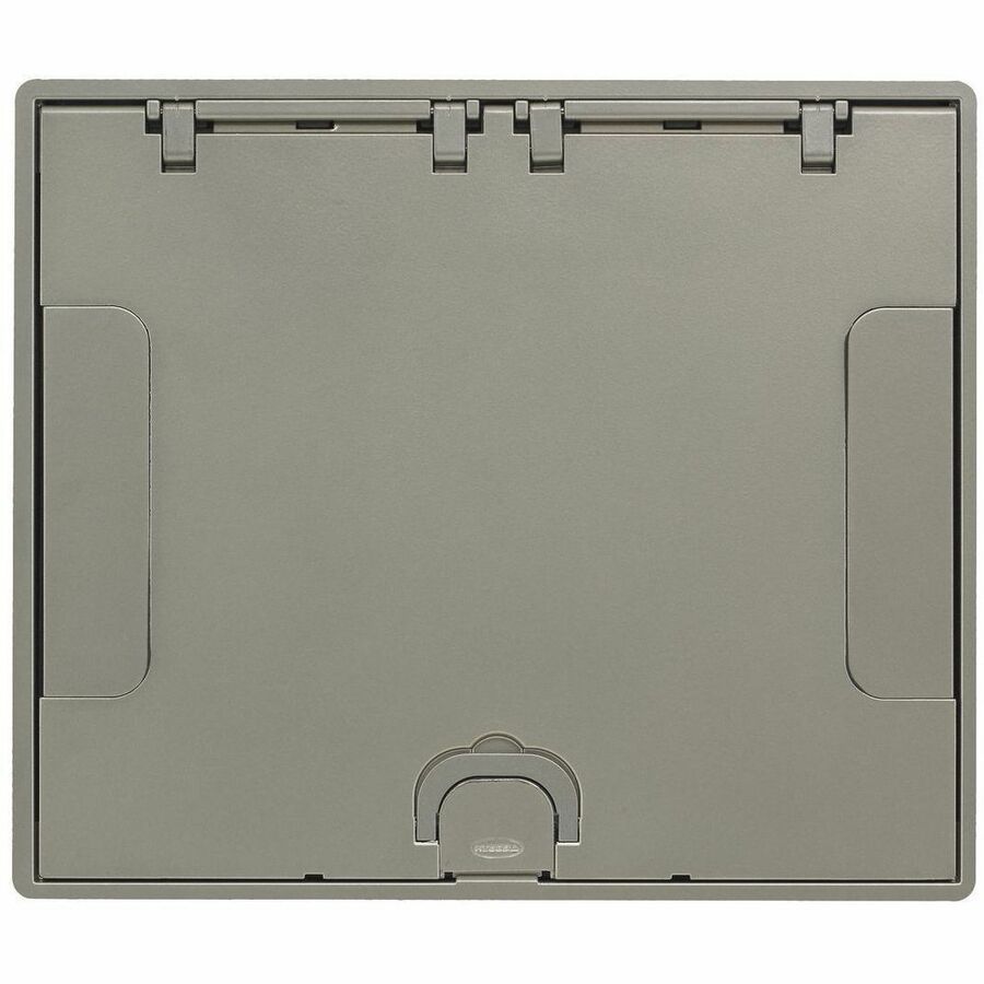 6/10G TILE CVR, FLUSH, NICKEL POWDER, FLUSH STYLE WITHOUT COVER INSERT, 180 DEGR