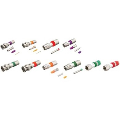 BNC COMPRESSION CONNECTOR FOR RG-6 COAX