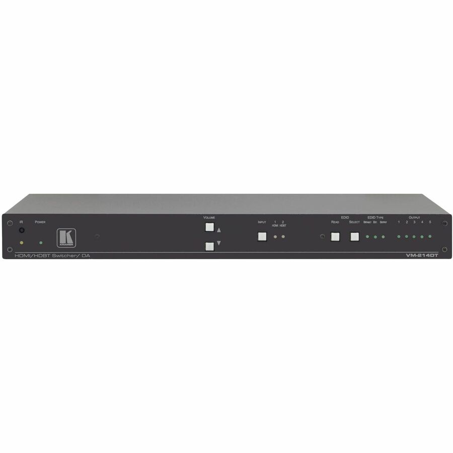 VM-214DT IS A HIGH-QUALITY, EXTENDED-REACH 4K@60HZ (4:2:0) HDBASET DISTRIBUTOR T