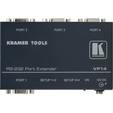 THE VP-14 IS A PORT EXTENDER FOR RS-2332 DATA SIGNALS. IT SEND DATA FROM ANY POR